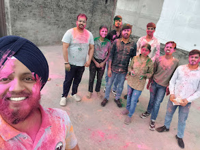 Team Holi celebration