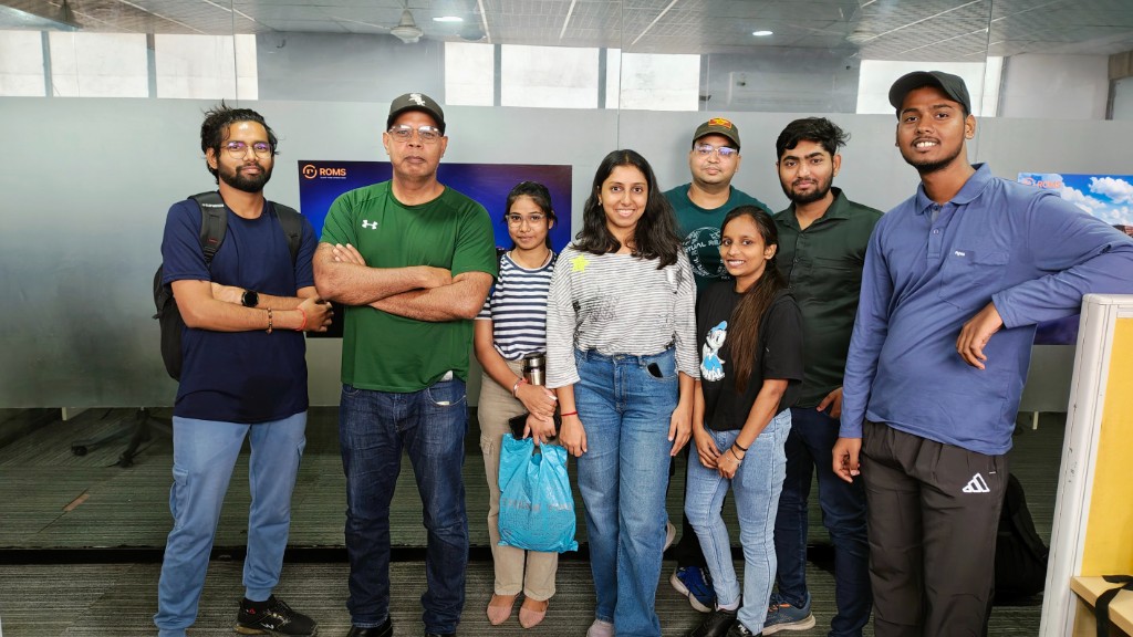 Team group in the office